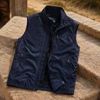 Ivor Multi-Pocket Utility Vest - Navy Blue - Clothing > Outerwear > Utility Vests - Brondals - Image 3