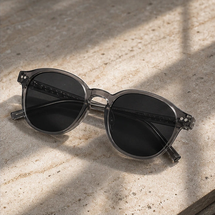 San Marino Sunglasses - Gray - oval sunglasses - Brondals - Image 3