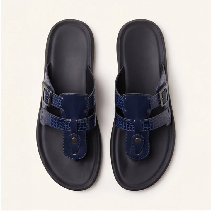 Lariva Leather Sandals - Blue - men's sandals - Brondals - Image 2