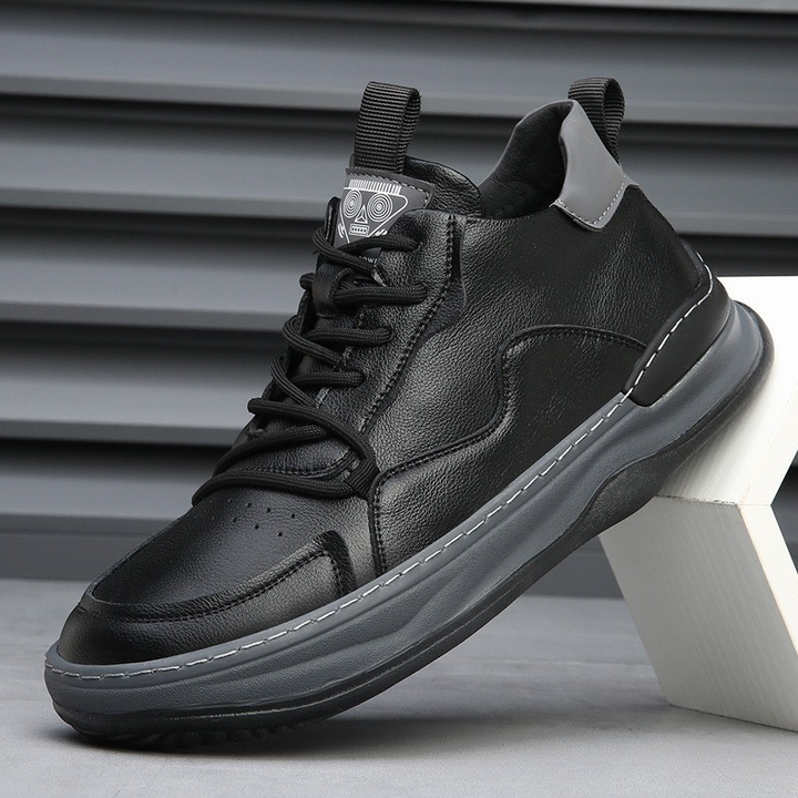 Dellava Italian Genuine Leather Sneakers - casual leather shoes - Brondals - Image 18