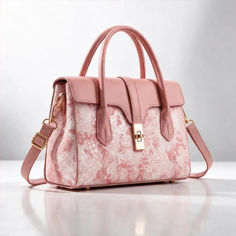 Jacinta Botanical Handbag - Rosette - Handbags - Brondals - Image 1
