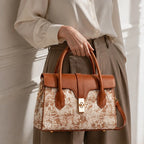 Jacinta Botanical Handbag - Sienna - satchel - Brondals - Image 3