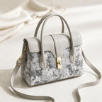 Jacinta Botanical Handbag - Cendre - Handbags - Brondals - Image 1