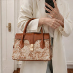 Jacinta Botanical Handbag - Sienna - botanical print - Brondals - Image 5