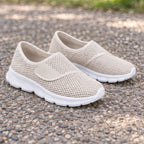 Jemima Womens' Orthopedic Breathable Mesh Slip-On Shoes - Beige - female - Brondals - Image 4