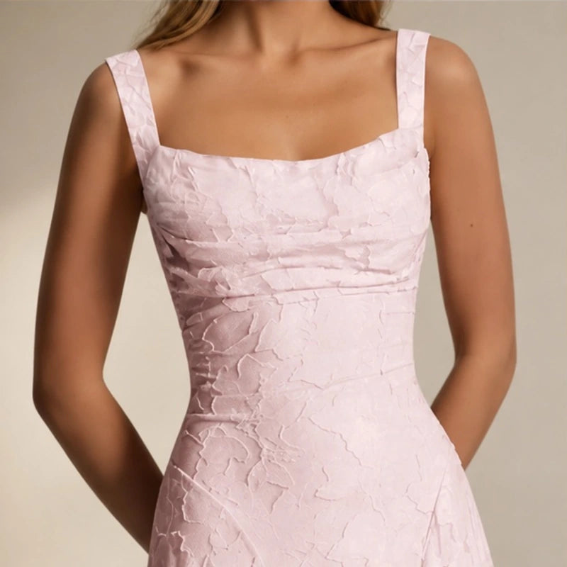 Jolene Lace Midi Dress - Pink - female - Brondals - Image 3
