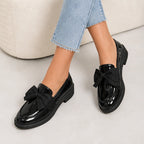 Jolie Patent Bow Loafer - Black - patent leather - Brondals - Image 4