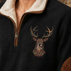 Jules Men's Knit Quarter-Zip Sweater - Black - Department: Men - Brondals - Image 3