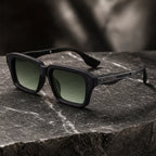 Laventia Square Sunglasses - Green/Black - sunglasses - Brondals - Image 2