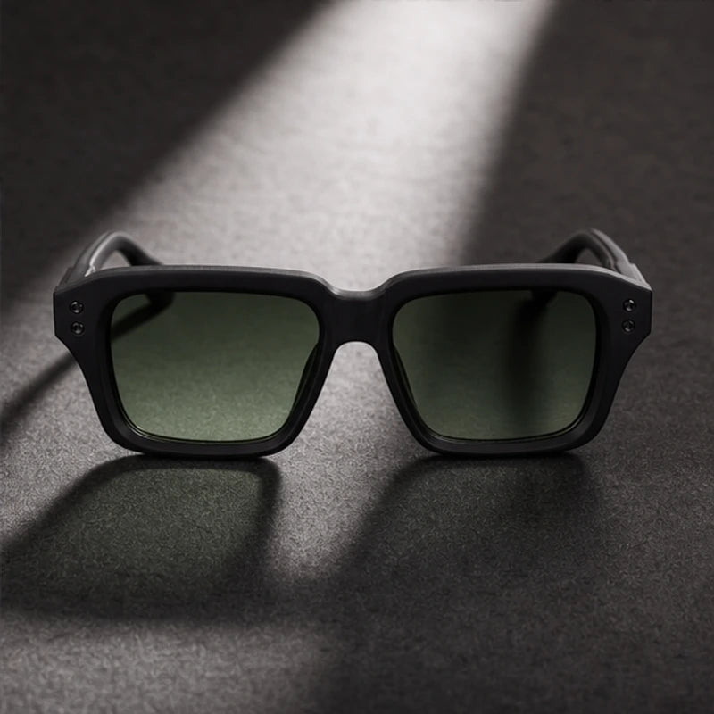 Laventia Square Sunglasses - Green/Black - women's sunglasses - Brondals - Image 4