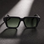 Laventia Square Sunglasses - Green/Black - women's sunglasses - Brondals - Image 4