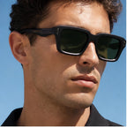 Laventia Square Sunglasses - Green/Black - uv protection - Brondals - Image 5