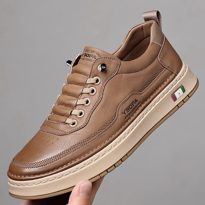 Marconte Genuine Leather Sneakers - leather sneakers - Brondals - Image 3
