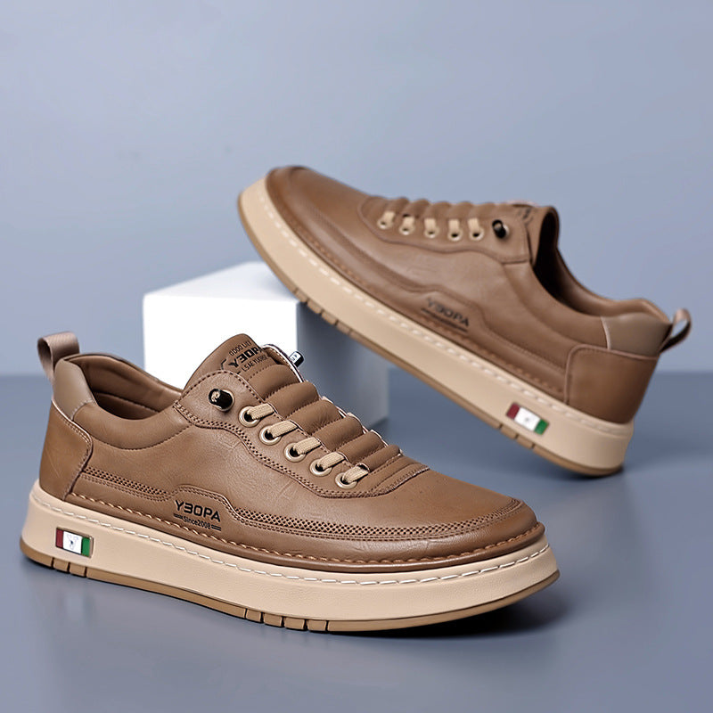 Marconte Genuine Leather Sneakers - mens sneakers - Brondals - Image 2