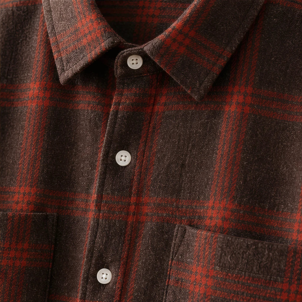 Kellan Check Shirt - Red - Product Type: Shirts - Brondals - Image 4