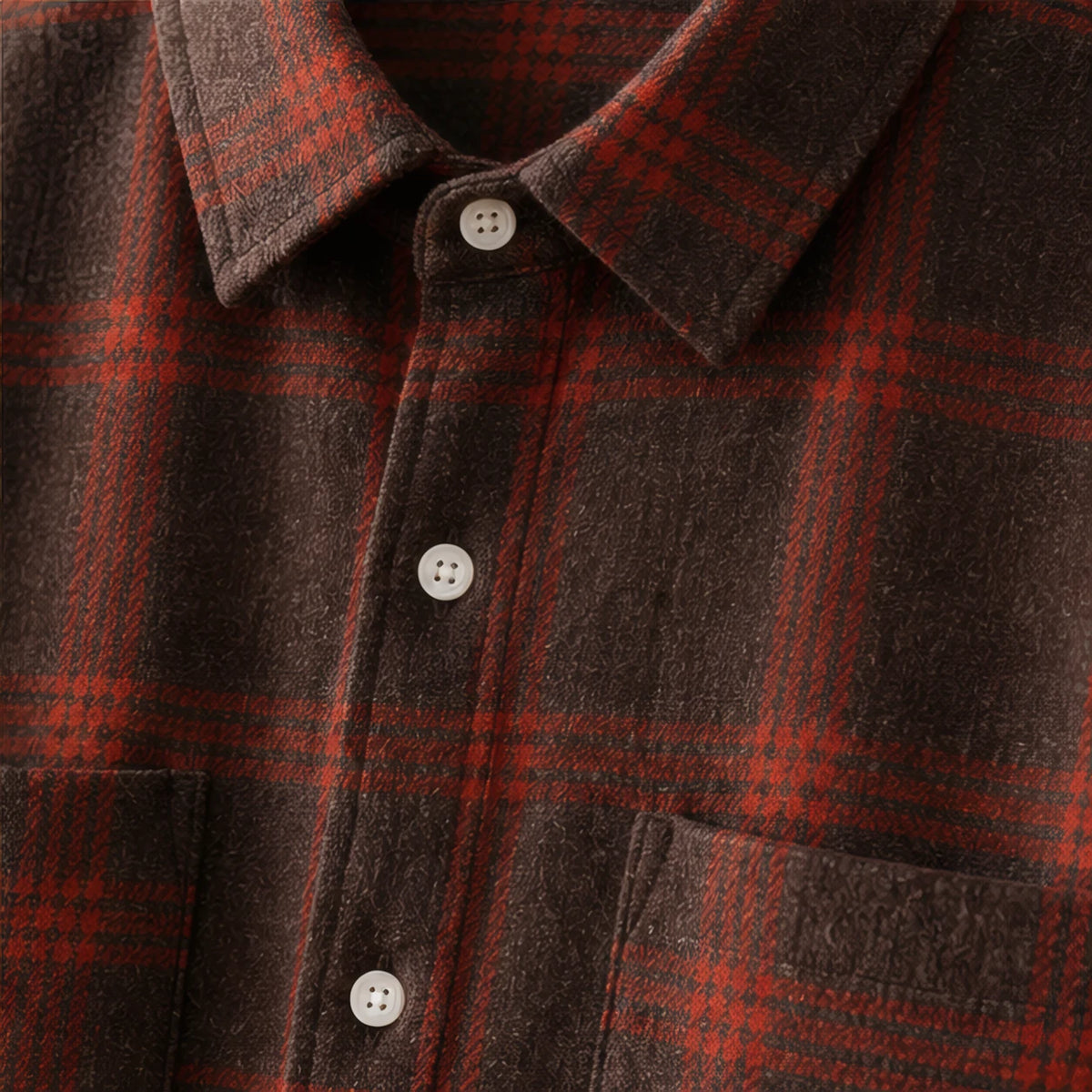 Kellan Check Shirt - Red - Product Type: Shirts - Brondals - Image 4
