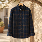 Kellan Check Shirt - Blue - Department: Men - Brondals - Image 3