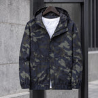 Kershaw Men's Camouflage Hooded Windbreaker Jacket - Navy - Apparel > Outerwear > Hooded Windbreaker Jackets - Brondals - Image 3