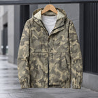 Kershaw Men's Camouflage Hooded Windbreaker Jacket - Beige - apparel - Brondals - Image 2
