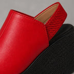 Kiera Slingback Wedge Sandal - Red - women's sandals - Brondals - Image 2