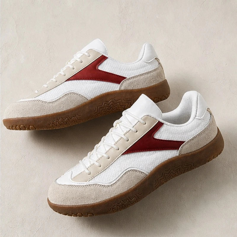 Lancaster Mesh-Suede Retro Sneaker - Varsity - sneakers - Brondals - Image 2