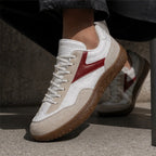 Lancaster Mesh-Suede Retro Sneaker - Varsity - suede sneakers - Brondals - Image 5