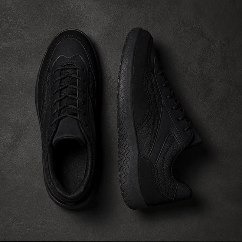 Lancaster Mesh-Suede Retro Sneaker - True Black - sneakers - Brondals - Image 2