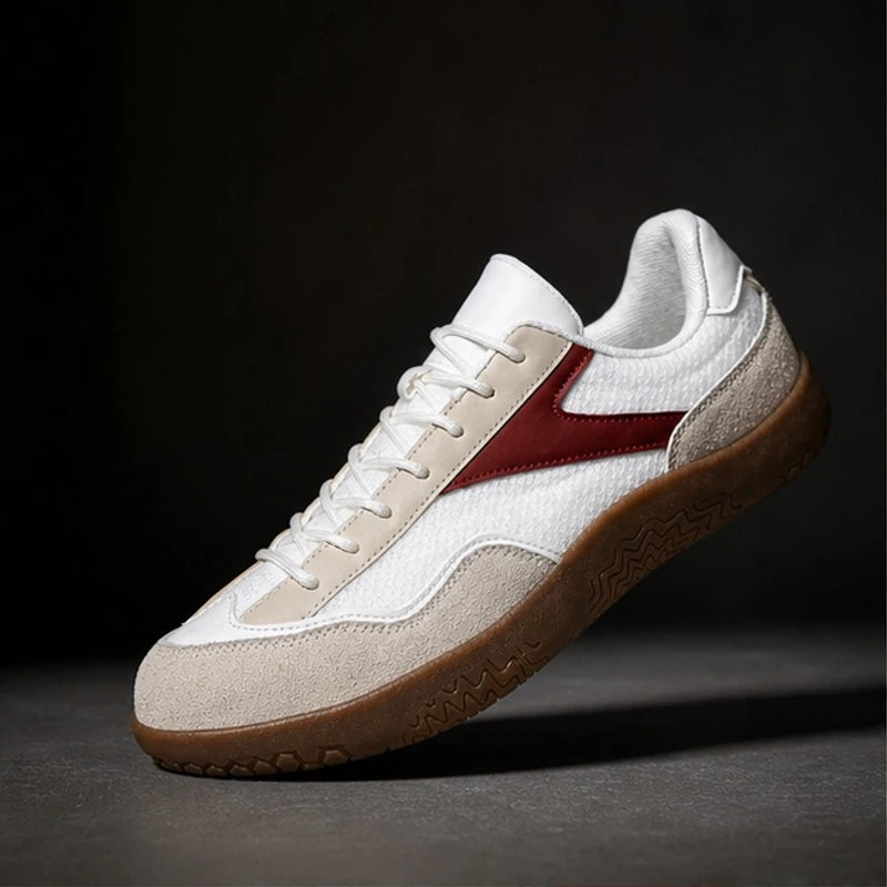 Lancaster Mesh-Suede Retro Sneaker - Varsity - Sneakers - Brondals - Image 1