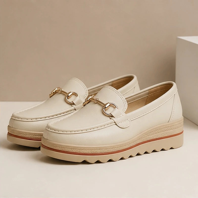 Larissa Orthopedic Loafer - White - loafers - Brondals - Image 2