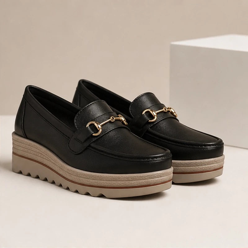 Larissa Orthopedic Loafer - Noir Black - loafers - Brondals - Image 2