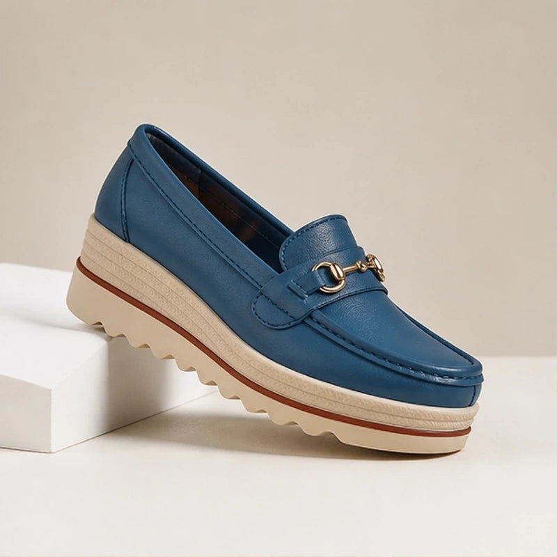 Larissa Orthopedic Loafer - Deep Blue - Shoes - Brondals - Image 1