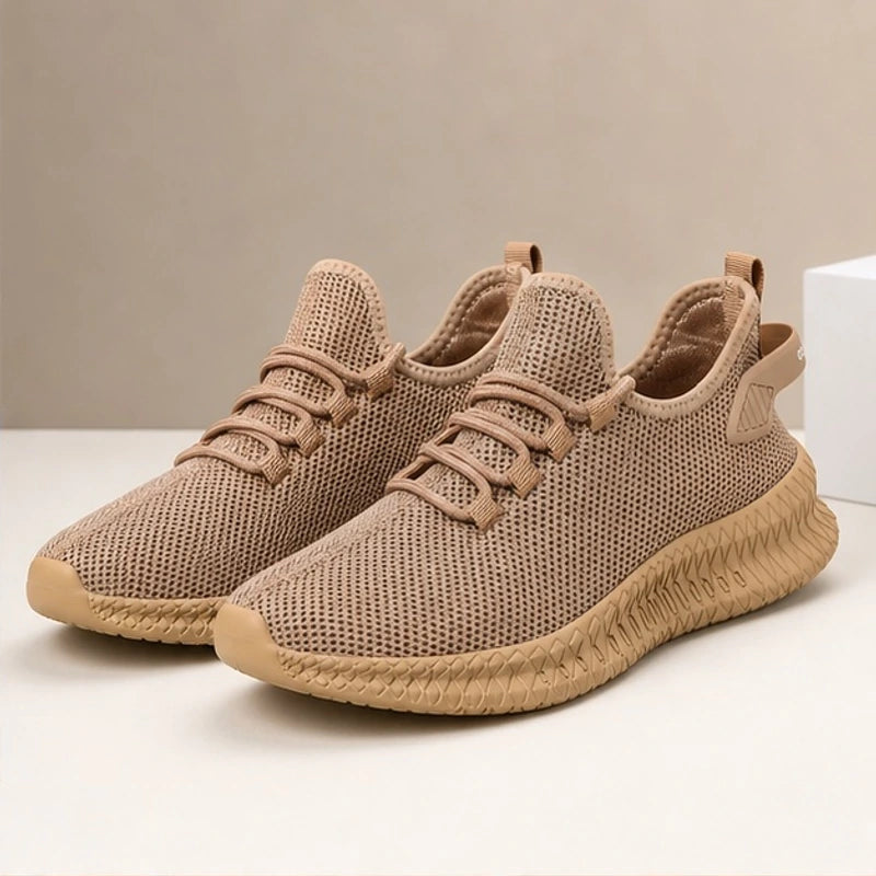 Lawson Knit Mesh Sneaker - Camel - sneakers - Brondals - Image 2