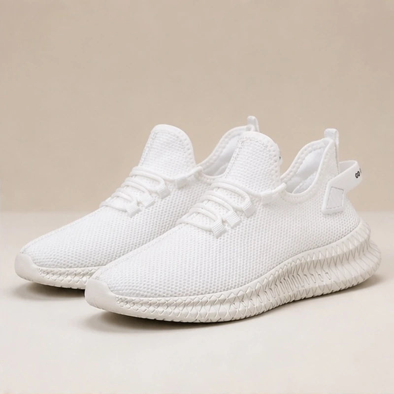 Lawson Knit Mesh Sneaker - White - sneakers - Brondals - Image 2