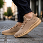 Lawson Knit Mesh Sneaker - Camel - knit sneakers - Brondals - Image 3