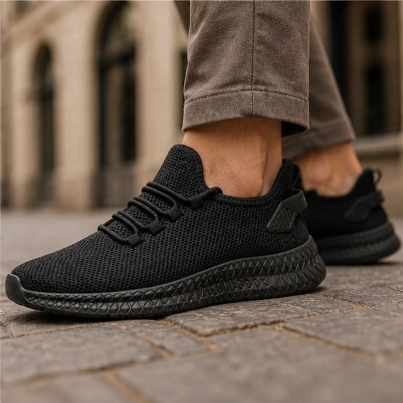Lawson Knit Mesh Sneaker - Tuxe Black - mesh sneakers - Brondals - Image 4