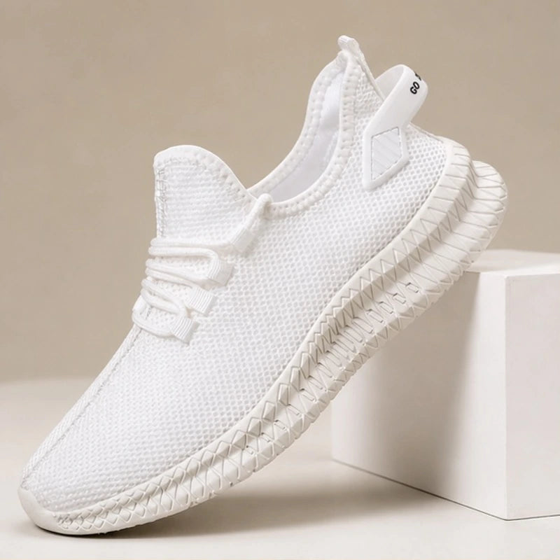 Lawson Knit Mesh Sneaker - White - Sneakers - Brondals - Image 1