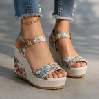 Lisette Platform Heels - Wildflower Bloom - women's heels - Brondals - Image 2
