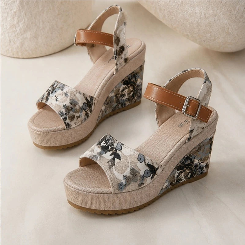 Lisette Platform Heels - Midnight Blossom - women's heels - Brondals - Image 2