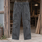 Lorcan Men's Relaxed Stretch Cargo Pants - Army Gray - male - Brondals - Image 3