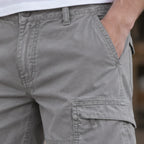 Lorcan Men's Relaxed Stretch Cargo Pants - Slate - men's clothing - Brondals - Image 4