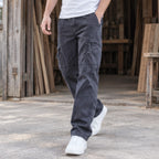 Lorcan Men's Relaxed Stretch Cargo Pants - Navy - Clothing > Pants > Cargo Pants - Brondals - Image 2