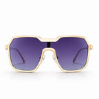 Lucerne Square-Frame Tinted Shades - Gold - sunglasses - Brondals - Image 2