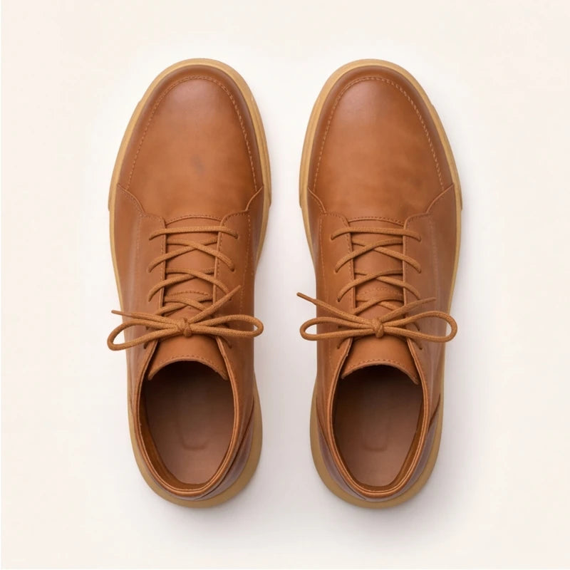 Brineman Leather Shoes - Brown - leather shoes - Brondals - Image 3