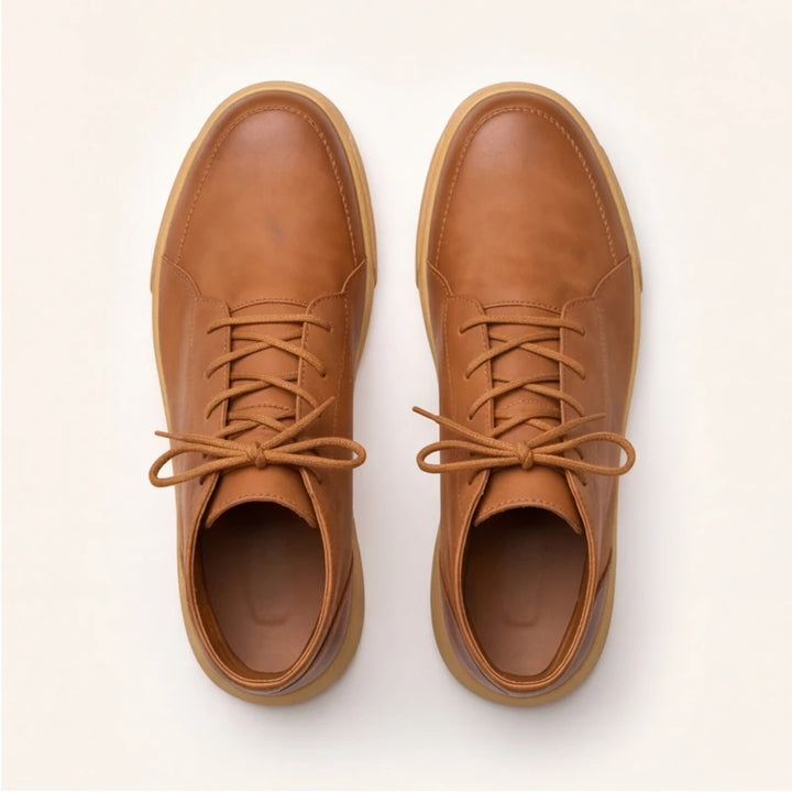 Brineman Leather Shoes - Brown - leather shoes - Brondals - Image 3