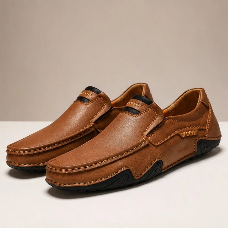 Mansfield Leather Loafers - Tobacco - men's loafers - Brondals - Image 2