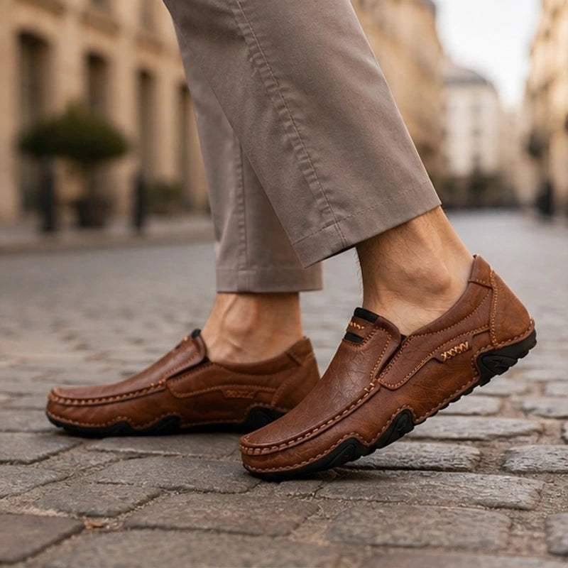 Mansfield Leather Loafers - Brown - leather loafers - Brondals - Image 3