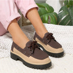 Marlow Platform Deck Loafer - Dark Brown - lug sole - Brondals - Image 7