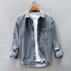 Camisa de mezclilla stone-washed Hansen