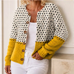 Mirabel Spotted Knit Cardigan - Multi-colored - Department: Women - Brondals - Image 3