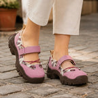 Monique Chunky Mary Janes - Pink - Catalog Group: Footwear - Brondals - Image 2